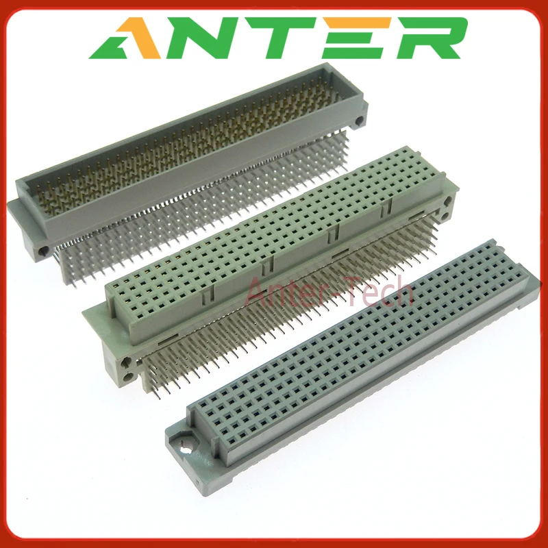 Placa a placa doblada macho recta hembra 5160 estilo europeo DIN41612 hembra doblada 160P macho recto 5*32P cinco filas 160 p