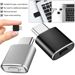 Simulador Movimiento Ratón USB-C Anti-Apagado Multimodo