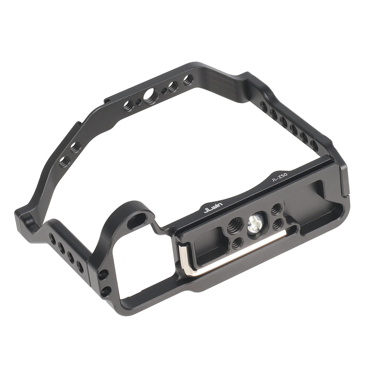 Jaula de cámara para Nikon Z50, marco de expansión, funda de conejo, mango de Disparo Vertical de aleación de aluminio - imagen 4