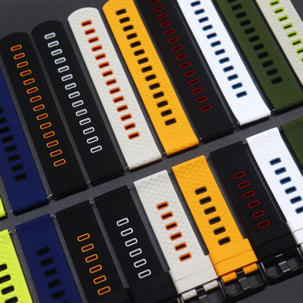 Para SUUNTO Run Sports Band 22mm Correa de reloj para SUUNTO RACE S/ OCEAN /VERTICAL/5 9 PEAK PRO Correa pulseras pulsera de silicona - imagen 3