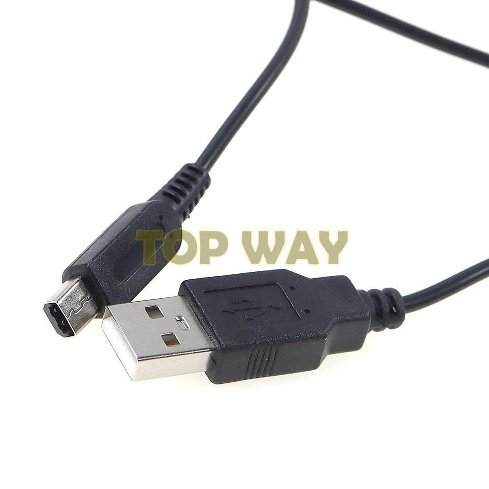 100 Uds 1,2 M Cable cargador USB Cable de carga de energía para Nintendo 3DS 3DSXL LL NDSi NDSL 3DSLL XL nuevo 3DS LL XL - imagen 4