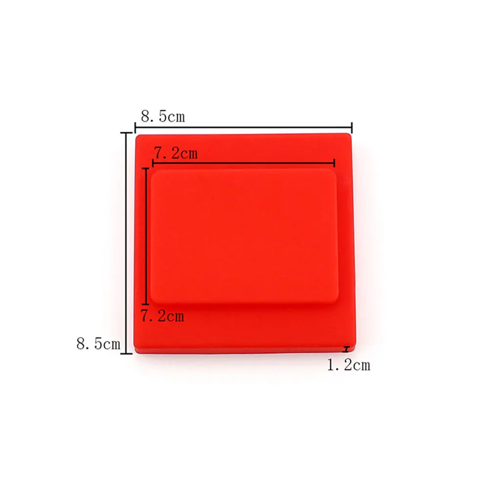 Cubierta protectora de interruptor de silicona de color sólido, enchufe para niños, cubierta eléctrica antigolpes para alimentación de seguridad, decoración impermeable para el baño - imagen 4