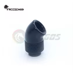 Racor giratorio 360° de 45° para tubo rígido de refrigeración líquida