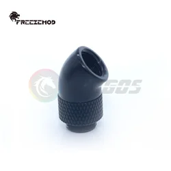 Racor giratorio 360° de 45° para tubo rígido de refrigeración líquida