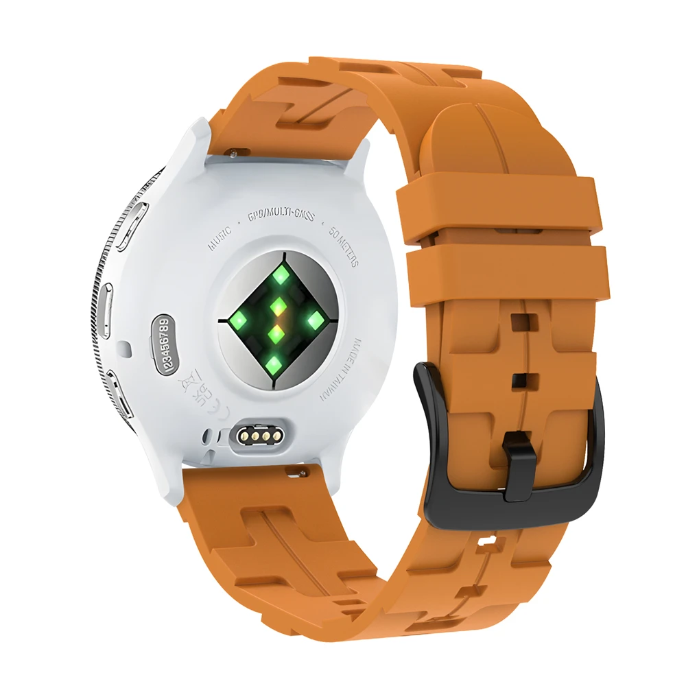 Correa de silicona para Garmin Venu 3, banda Forerunner 265, 255, 245, música Vivoactive, 4 bandas para Garmin Venu Sq 2 Plus, 20, 22mm - imagen 3
