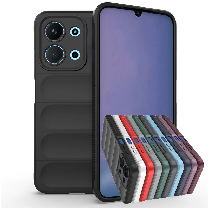 Para Redmi 15C funda para Redmi 10C 12C 13C 14C 15C 4G 5G funda de goma a prueba de golpes parachoques protector de silicona suave para Redmi 15C - imagen 2