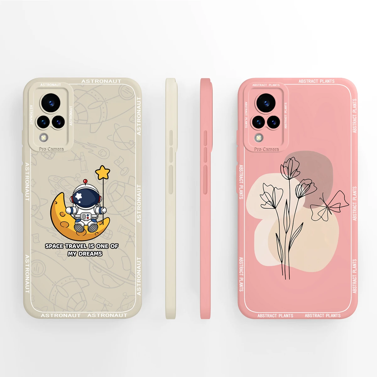 Funda para Vivo V21 4G 5G Funda trasera de teléfono única para Vivo V 21 cobertura completa Funda anticaída Protector de silicona líquida suave Coque - imagen 4