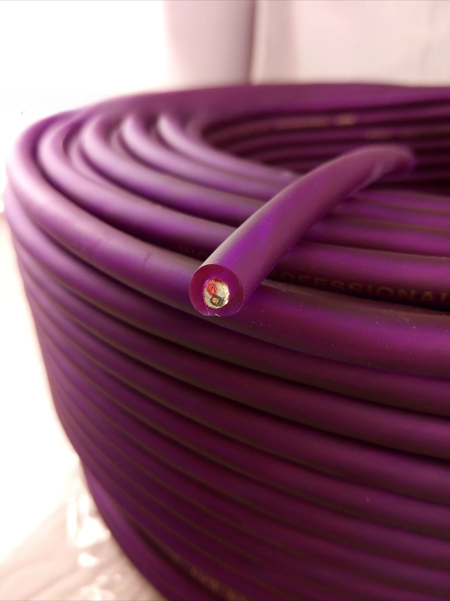 Cable de micrófono blindado de alta densidad, cable amplificador de consola mezcladora, cable de señal