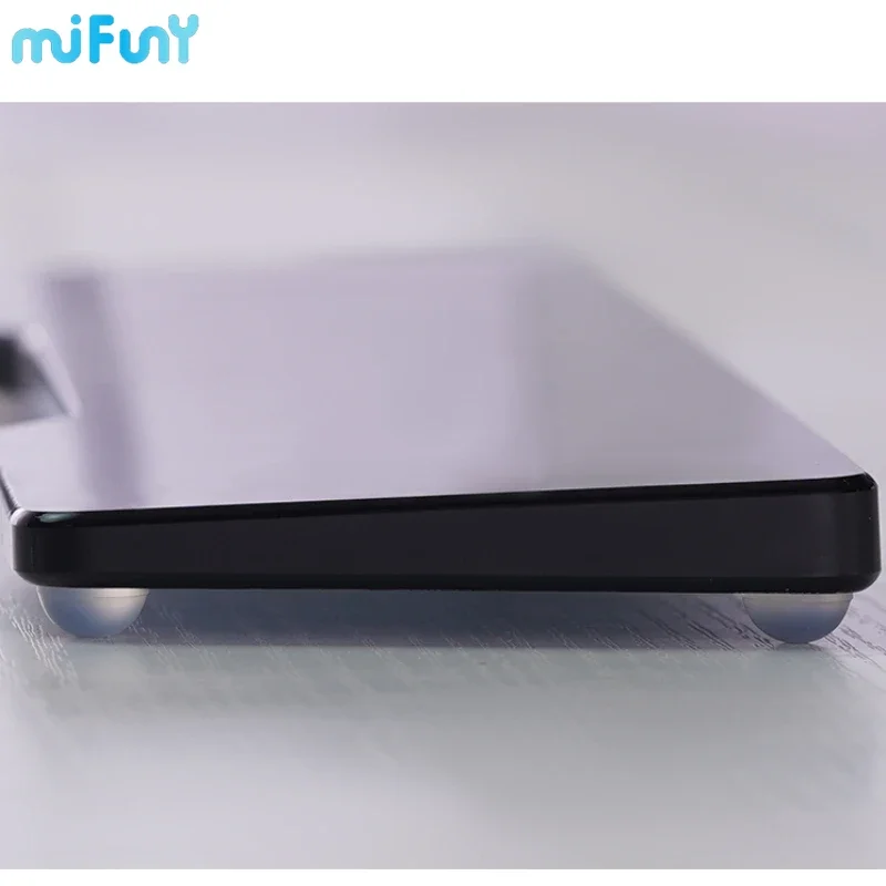 MiFuny-reposamuñecas acrílico para teclado mecánico, reposabrazos de mano negro, serie engrosada, protección de escritura para escritorio de juegos y oficina - imagen 3