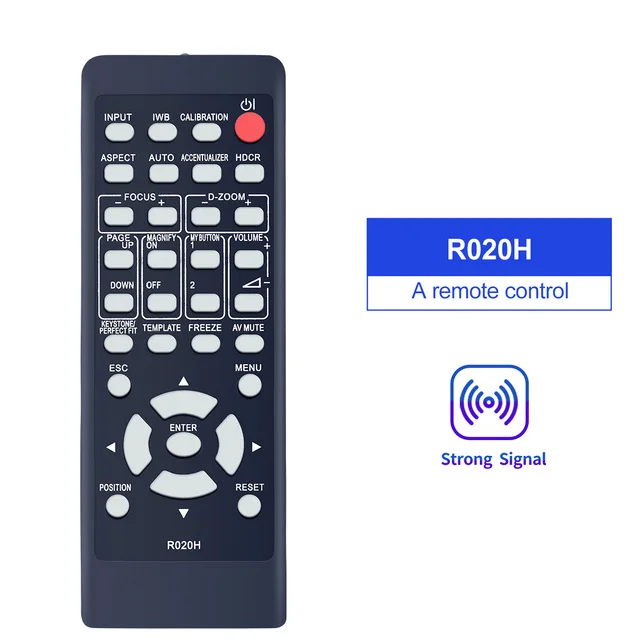 Nuevo R020H para proyector Hitachi Control remoto CP-AW2505EF CP-TW2505 CP-TW3005 CP-AX2503 Cp-AX3503 CP-AW2503 CP-AW3003 CP-AX3505 - imagen 3