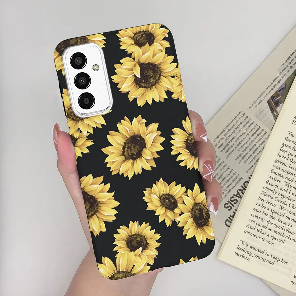 Funda trasera de silicona suave para Samsung M13 4G M 13 2022 TPU, carcasa protectora para teléfono Samsung galaxy ym13, parachoques negro - imagen 4