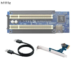 Adaptador PCI Express X1 a Puerto de Expansión para Ordenador