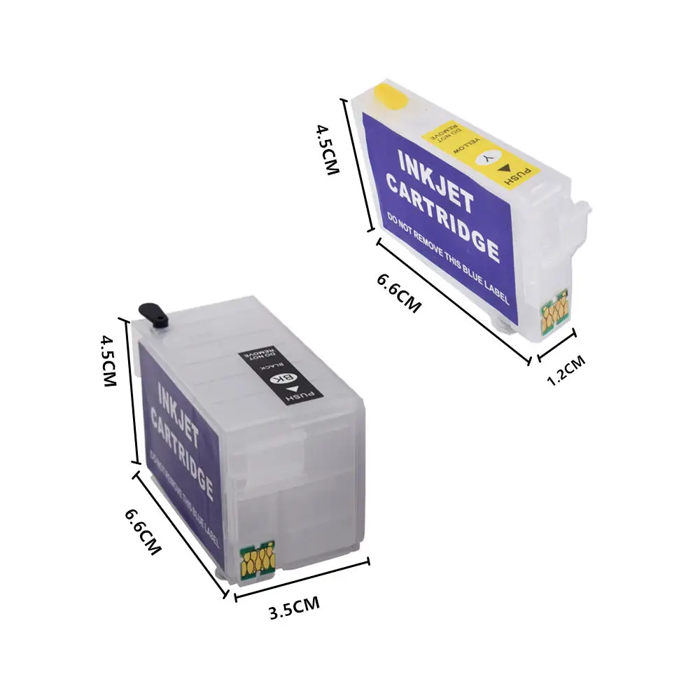 Cartucho de tinta recargable 7XL T2711 para Epson WorkForce WF-3620DWF 3640DTWF 7110DTW 7610DWF 7620 wf7710 7720 - imagen 3