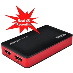 Capturadora HDMI USB 3.0 1080P 120fps para PS4 Xbox Switch