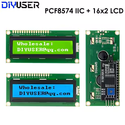 LCD1602 I2C azul para Arduino