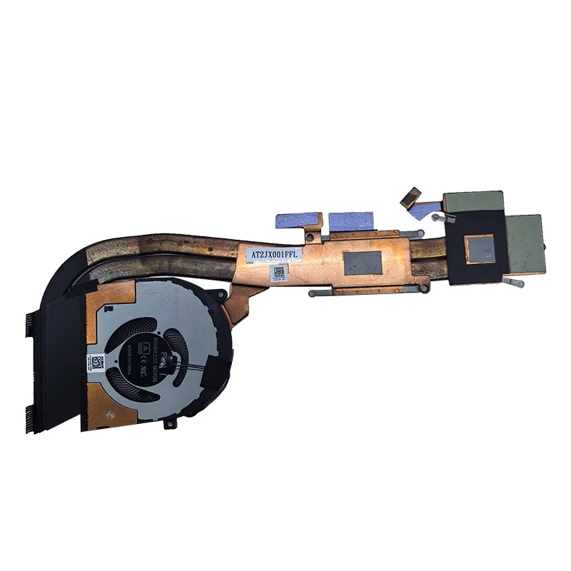 Nuevo ventilador de refrigeración Original para ordenador portátil CPU GPU con disipador de calor para DELL Latitude 5501 Precision 15 3541 05R2HY - imagen 2