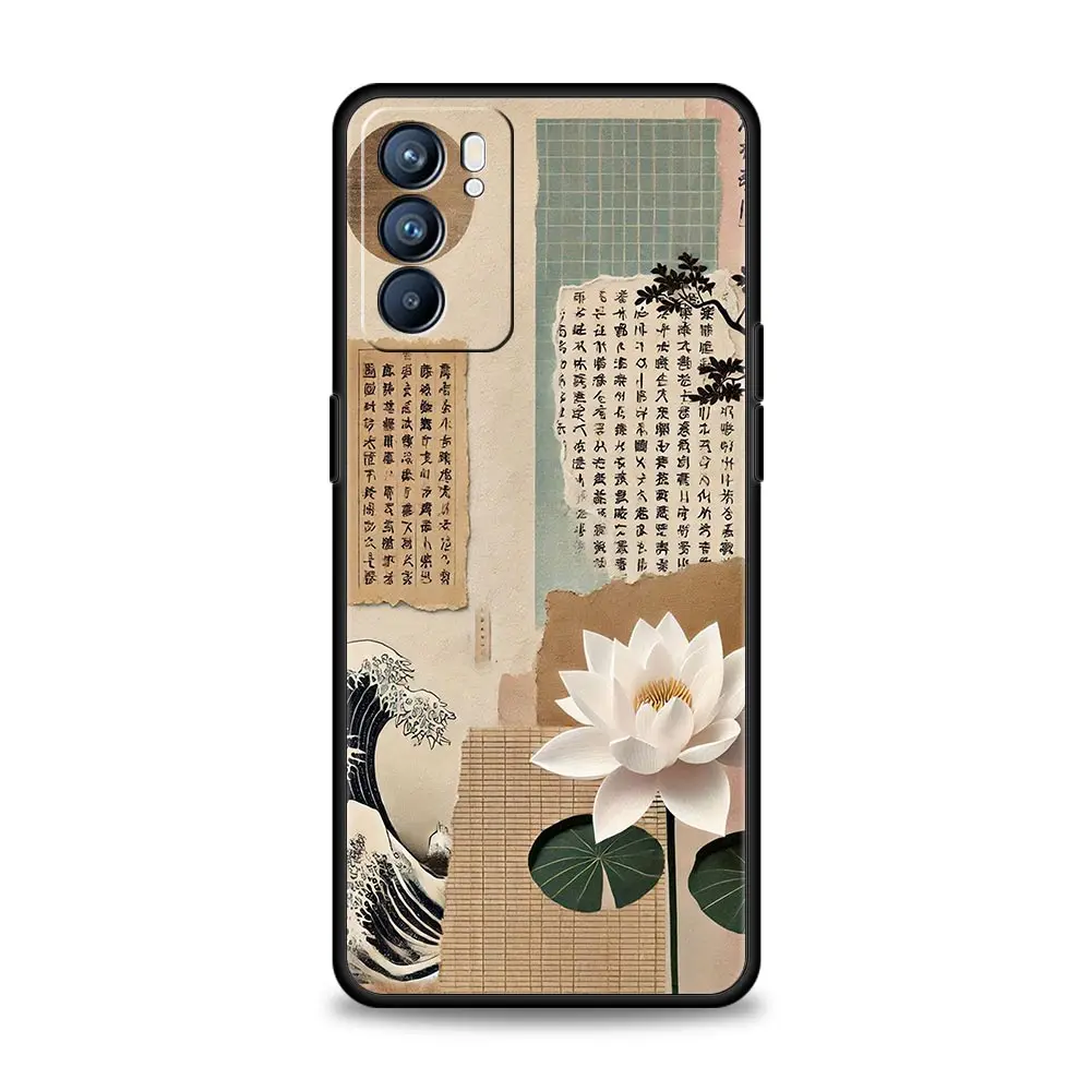 Funda para Oppo Reno13 Reno12 Reno11 F Reno10 Pro A54 A53 A95 A76 A74 A57 A98 A80 A79 5G A78 4G, etiqueta japonesa Osaka Kanagawa - imagen 2