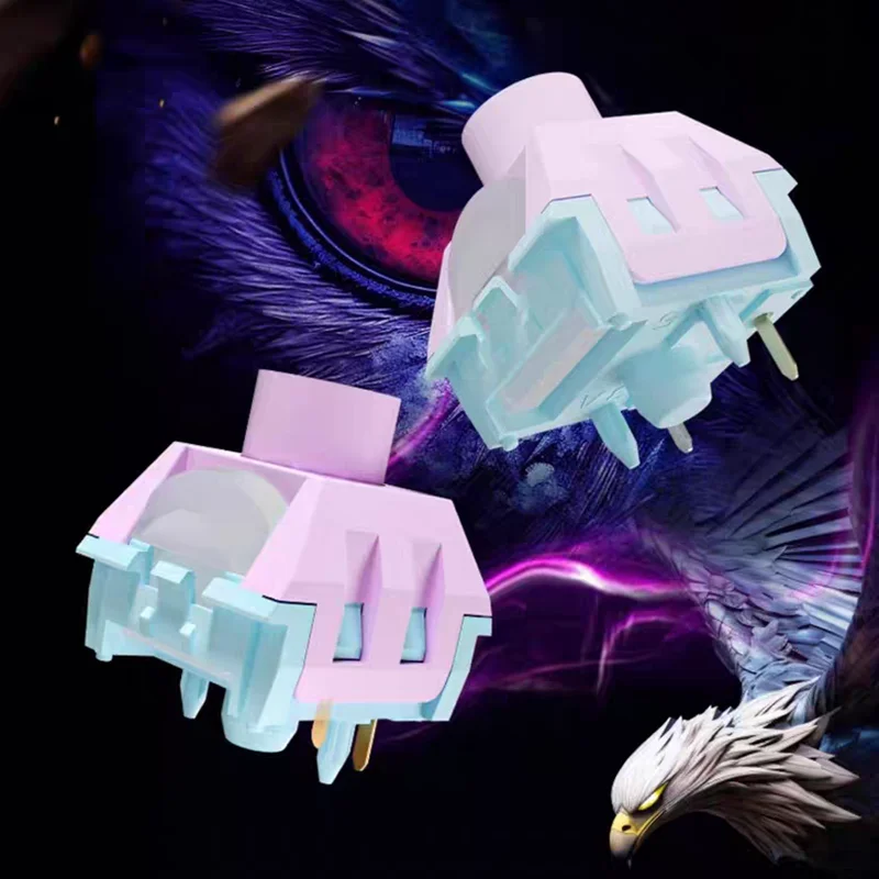 Kailh BOX Saker Raptor Esports Switch carrera inferior ultracorta 42g gatillo rápido para HITBOX teclado lineal Hifi MX interruptores PC - imagen 2