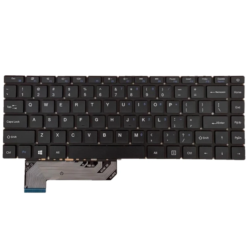 Teclado de ordenador portátil para Gateway, para GWTN141, GWTN141-2/2GR/2BK/2BL/2PR GWTN141-3/3BK/3BL/3GR/3PR GWTN141-4/4BL/4GR/4BK - imagen 2