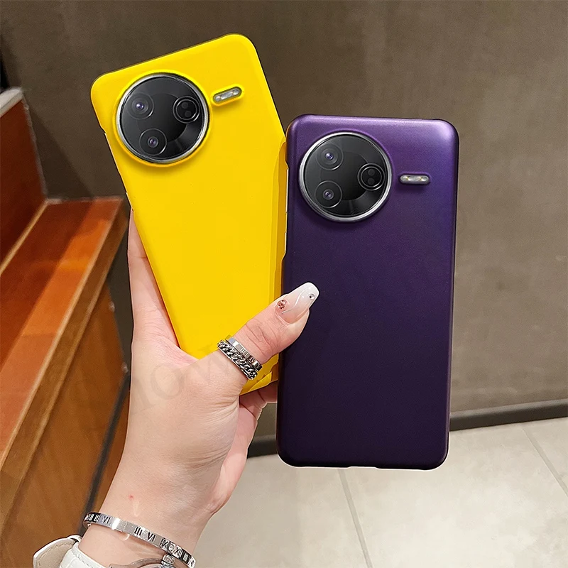 Funda de plástico duro mate de lujo para Xiaomi Poco F7 Pro PocoF7 F6 F5 F4 F3 F2 Ultra Pro, funda trasera de PC antihuellas para teléfono - imagen 4