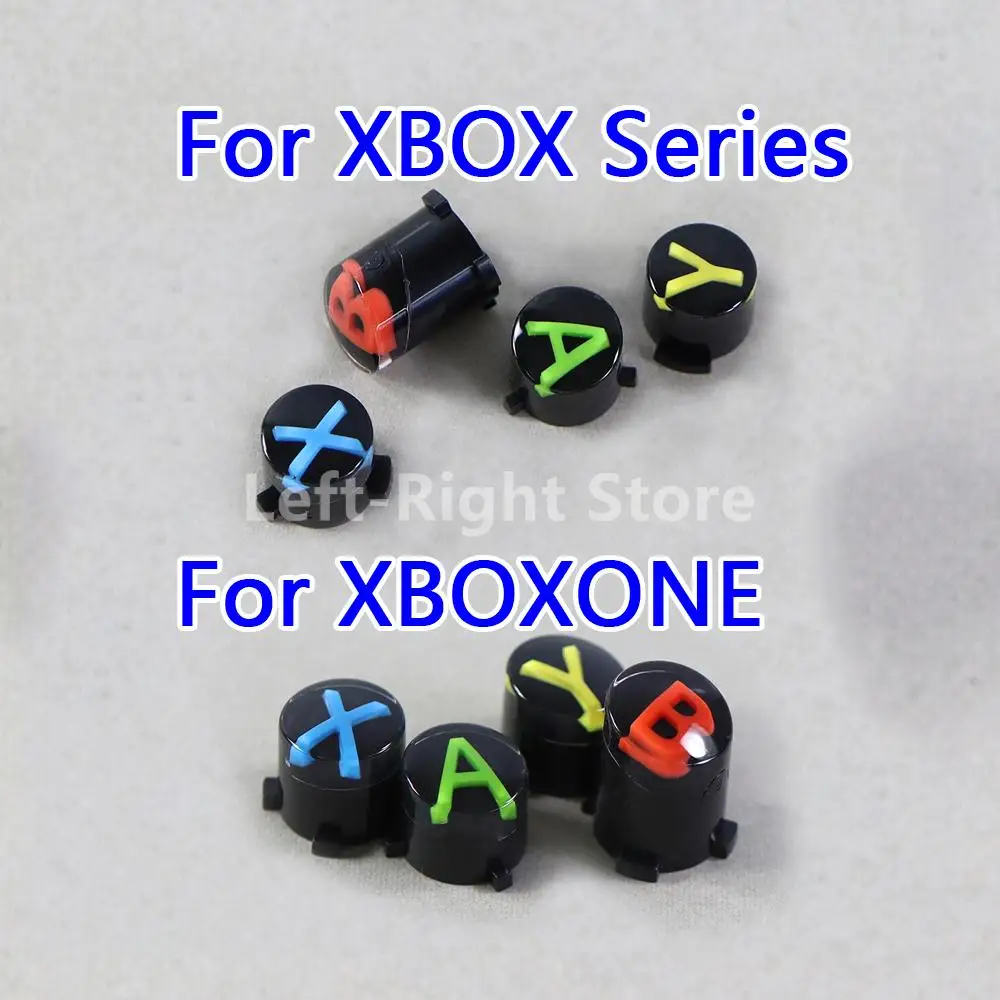 3 juegos de botones de repuesto ABXY Mod Kit para controlador Xboxone botón transparente para Xbox Series S X pieza de reparación - imagen 3