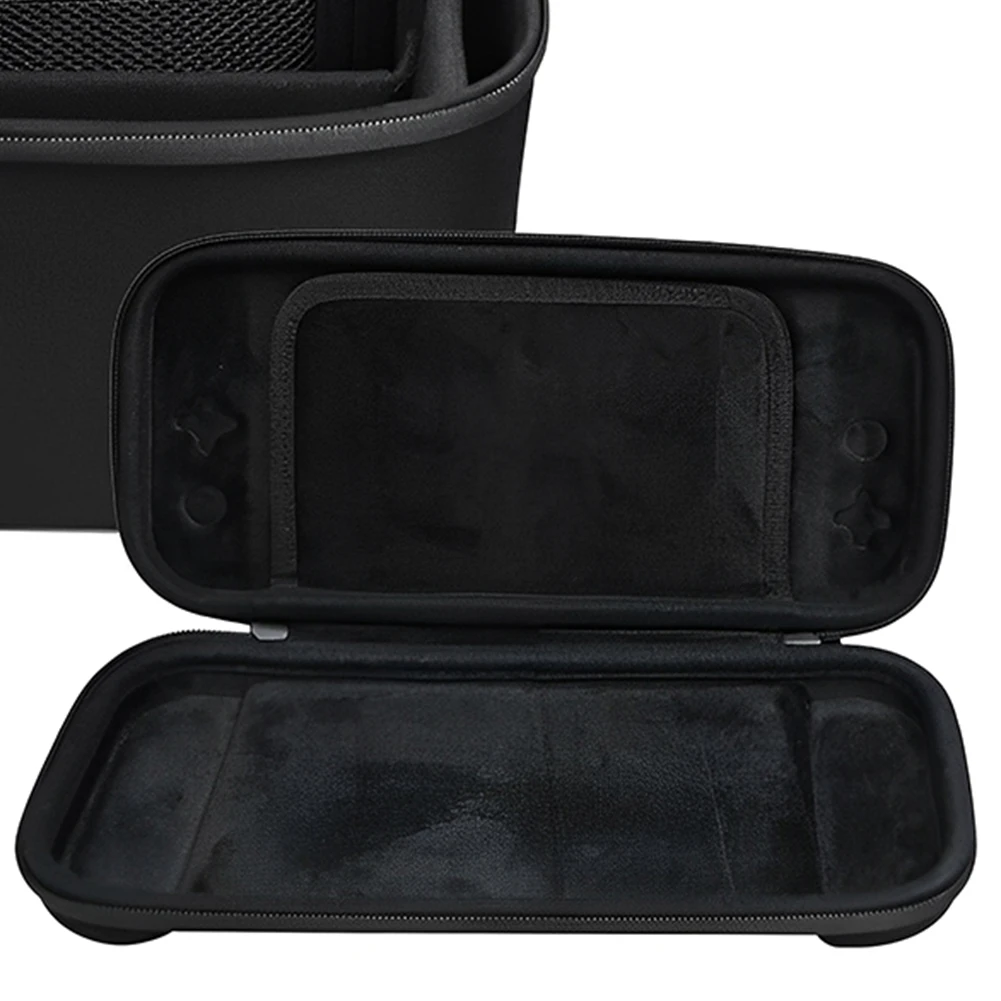 Bolsa de almacenamiento portátil, bolsa de transporte de viaje a prueba de golpes, funda para consola de juegos portátil antiarañazos 2 en 1 para consola de juegos Switch 2 - imagen 5