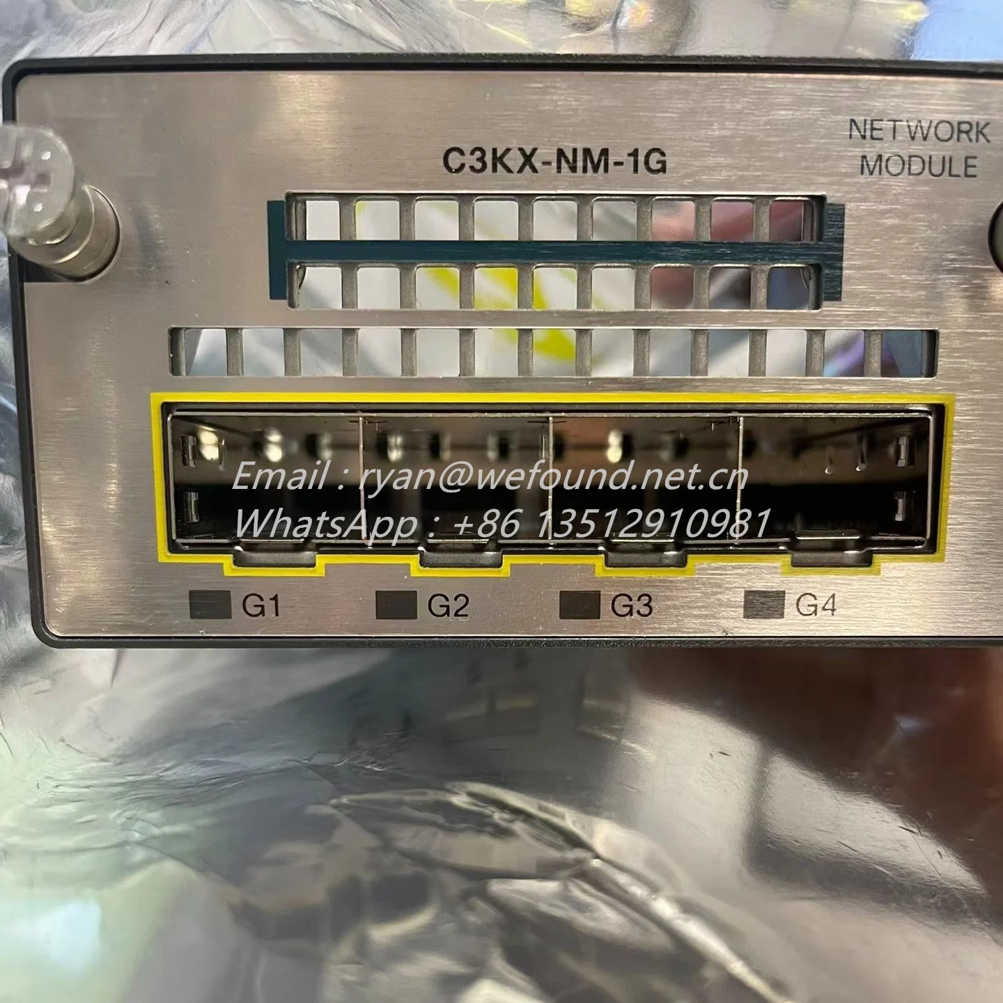 C3KX-NM-1G 73-12298 para Módulo de red de interruptores Cisco - imagen 2