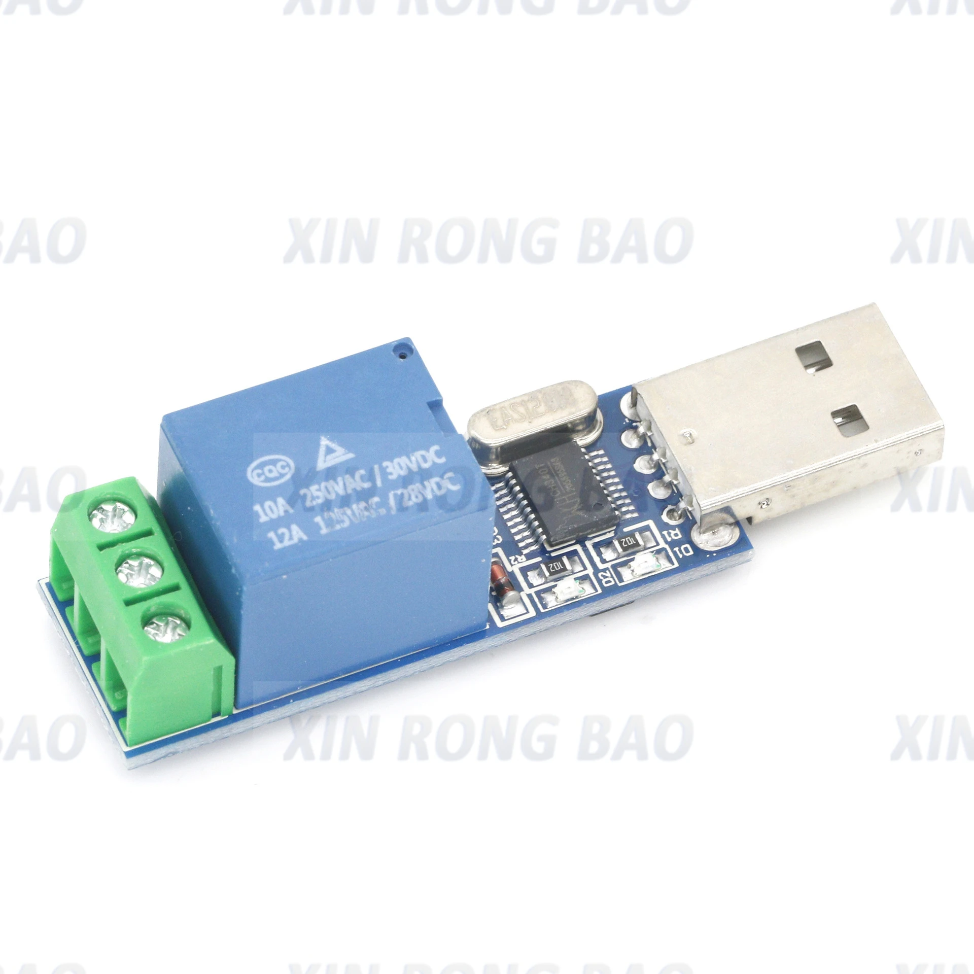 Módulo de relé USB LCUS-1, interruptor de Control inteligente, convertidor electrónico PCB para Arduino