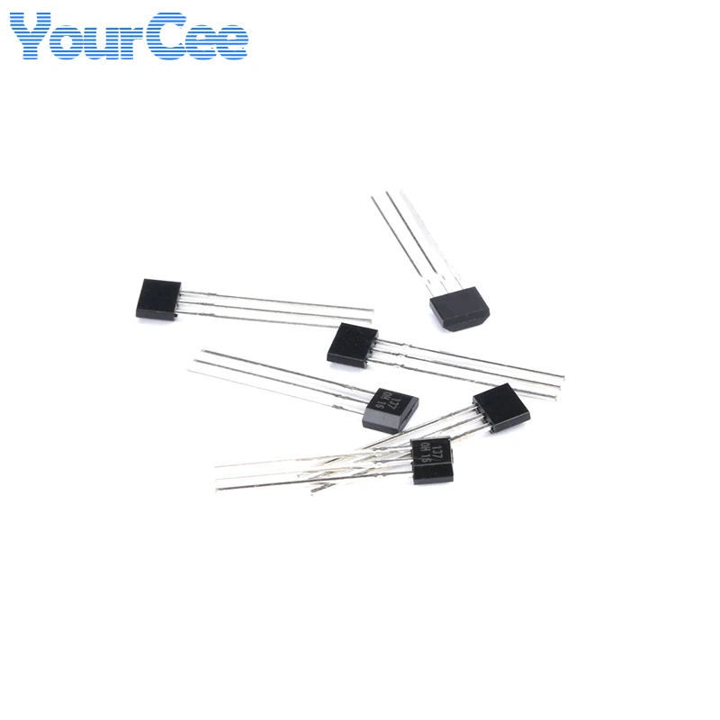 100 Uds A3144 44E U18 49E 41F 3503 OH137 OH3144 interruptor de Sensor de efecto Hall elemento Motor eléctrico sin escobillas de alta sensibilidad - imagen 2