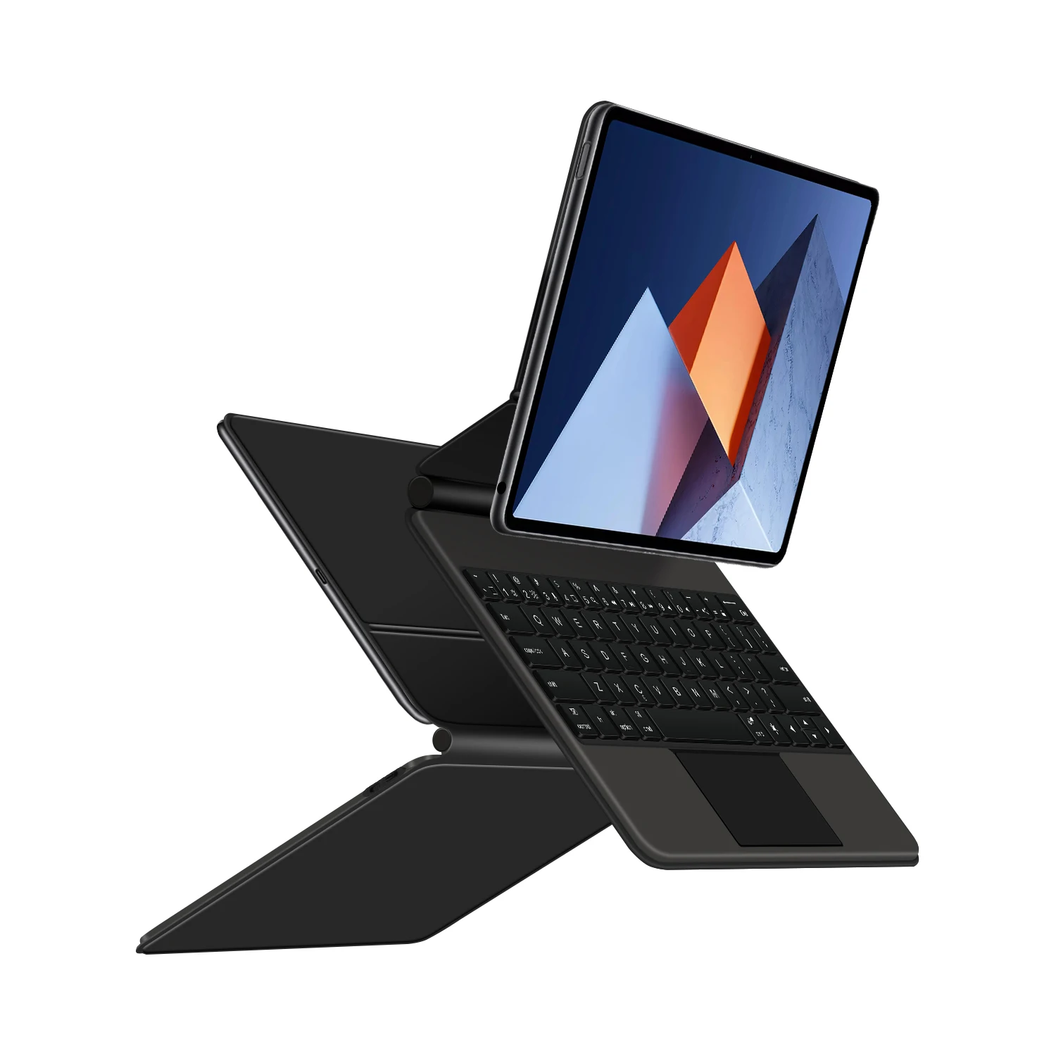 HUWEI Magic Keyboard Folio para Huawei MateBook E 12,6 pulgadas 2022 DRC-W58 W38 W56 W76 Tablet funda magnética inteligente para teclado - imagen 2