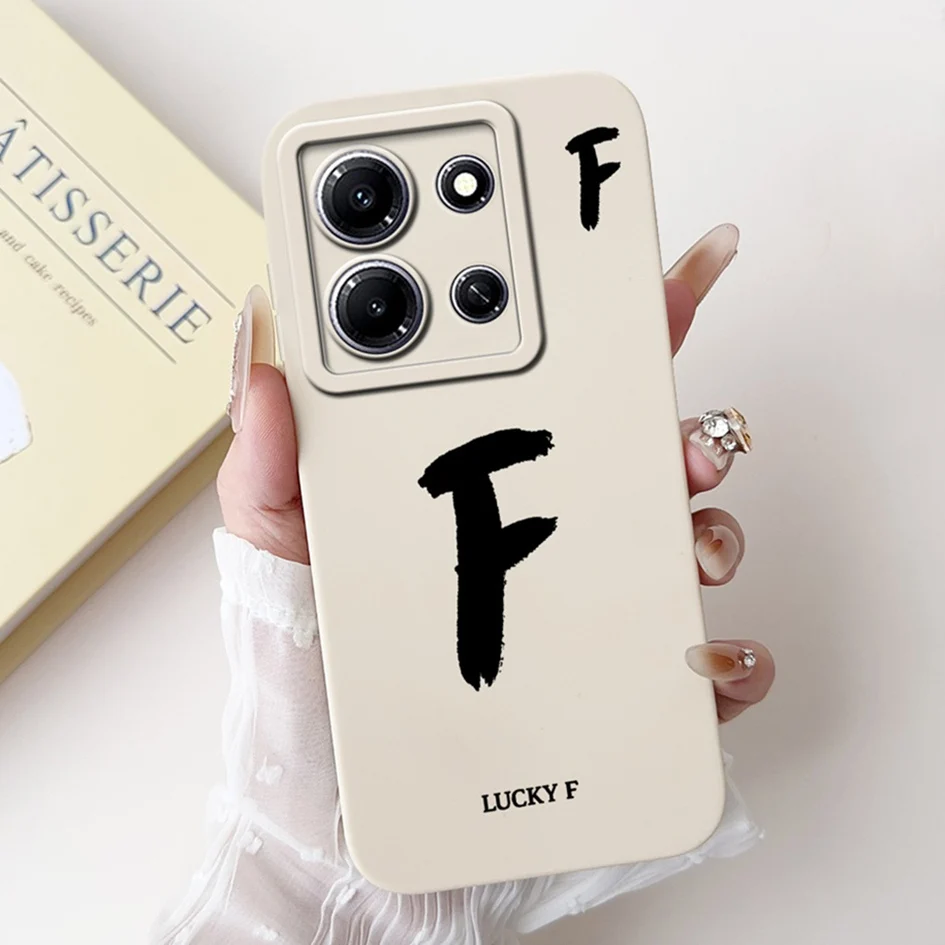 Para Infinix Note 30 Pro Vip 30i Funda lindas letras de silicona suave protección de cámara contraportada en Infinix Note30 30Vip 30Pro Funda - imagen 5