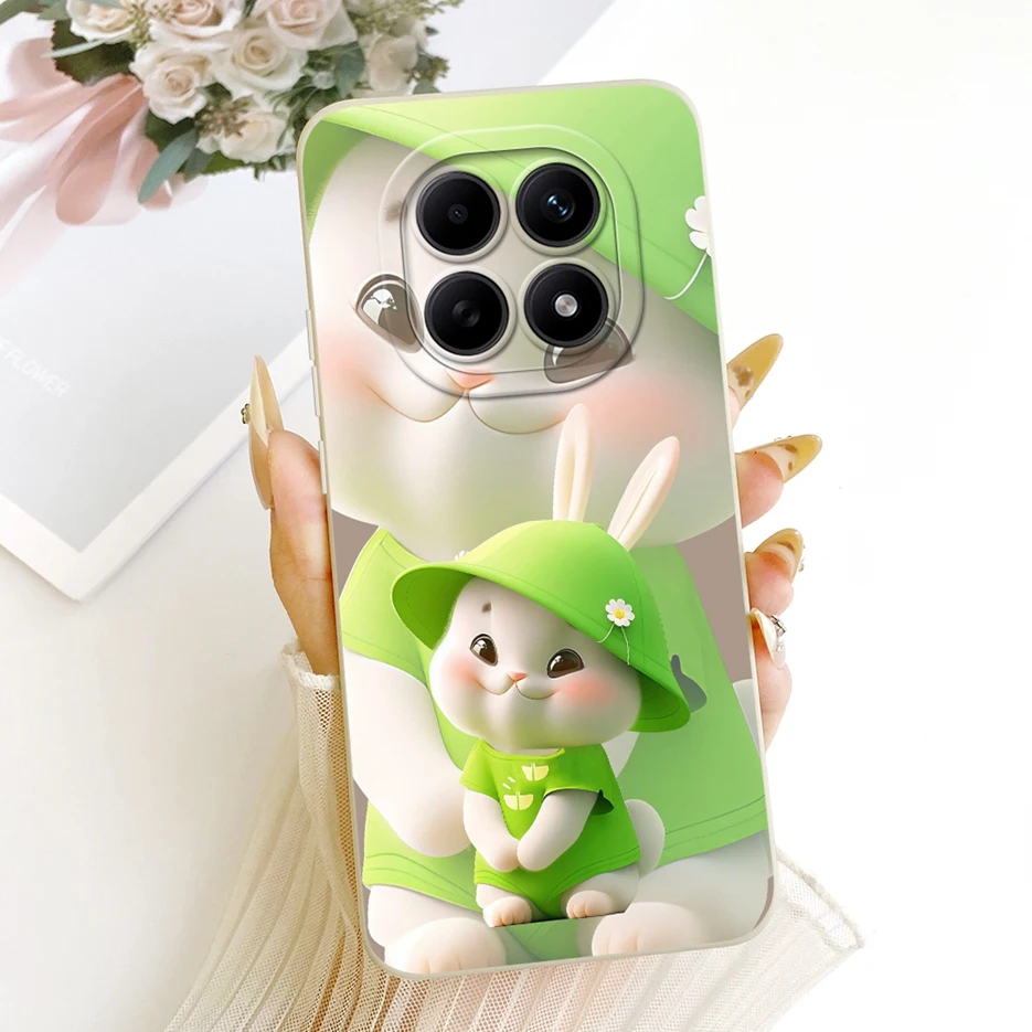 Para Xiaomi Redmi Note 15 Pro Plus 5G funda bonita de dibujos animados de conejo funda de teléfono suave de TPU para Redmi Note 15 Note15 Pro + 5G Fundas - imagen 5