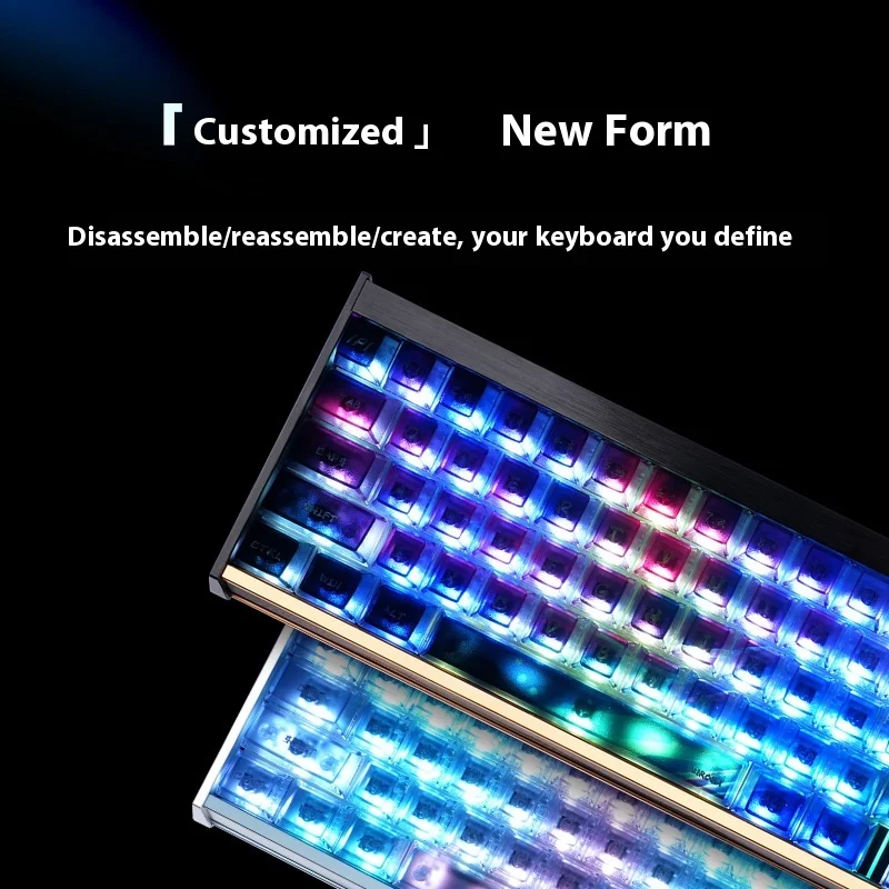 Teclado Mecánico para Juegos con Cable IPI AURORA 65/75, Eje Magnético, Competitivo, AURORA 75, Luz RGB, Precisión RT0.01, Teclado HIFI - imagen 5