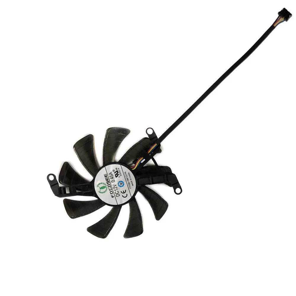 Ventilador de refrigeración FY09015M12LPA para gráficos de TH9215S2H-PAA01, reemplazo de vídeo para kurouthikou GALAKURO RTX 3050 RTX3050, 1 unidad - imagen 4