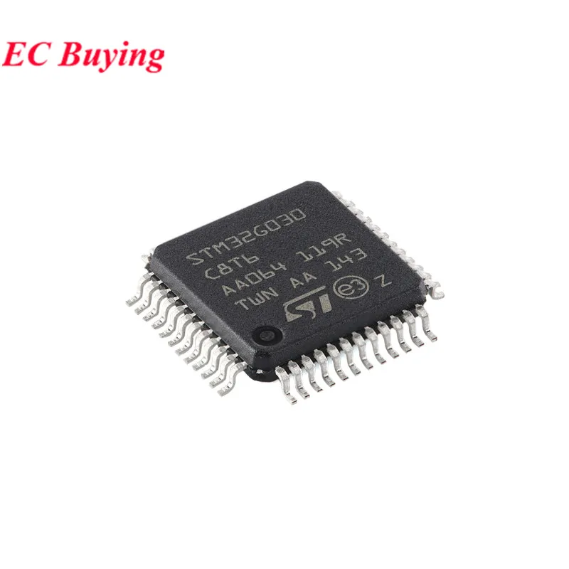 5 uds/1 ud STM32G030C8T6 STM32G030 STM32 G030C8T6 G030C8 STM32G STM32G030C8 LQFP-48 ARM Cortex-M0 + MCU controlador IC nuevo Original - imagen 2