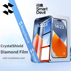Cristal Templado iPhone 14/13/12 Pro SmartDevil 9H Cobertura Completa