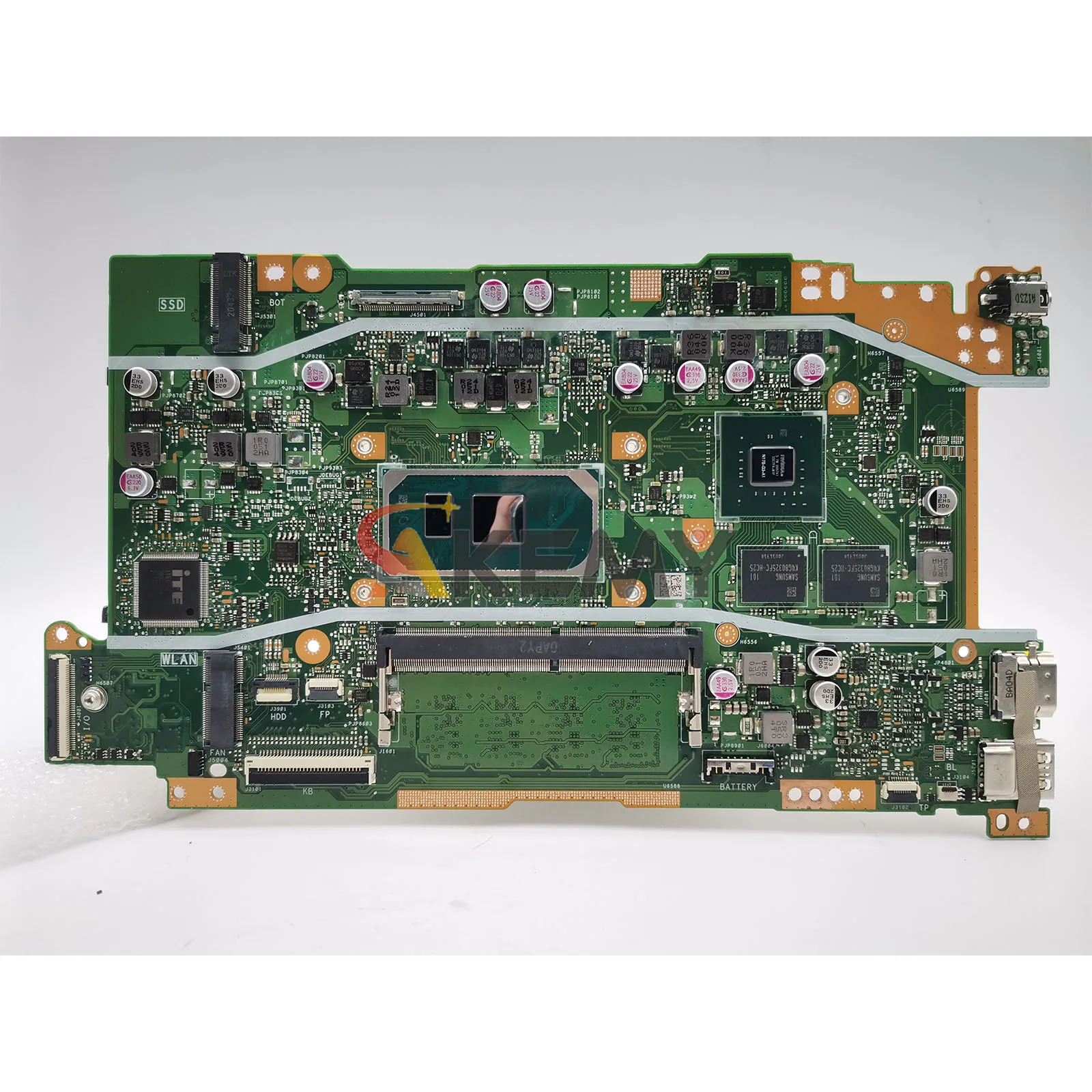 Placa base para ordenador portátil X415JP para ASUS VivoBook X415J V5200J A416J X415JP V4200J X415JAB X415JF con prueba de CPU I3 I5 I7 OK - imagen 3