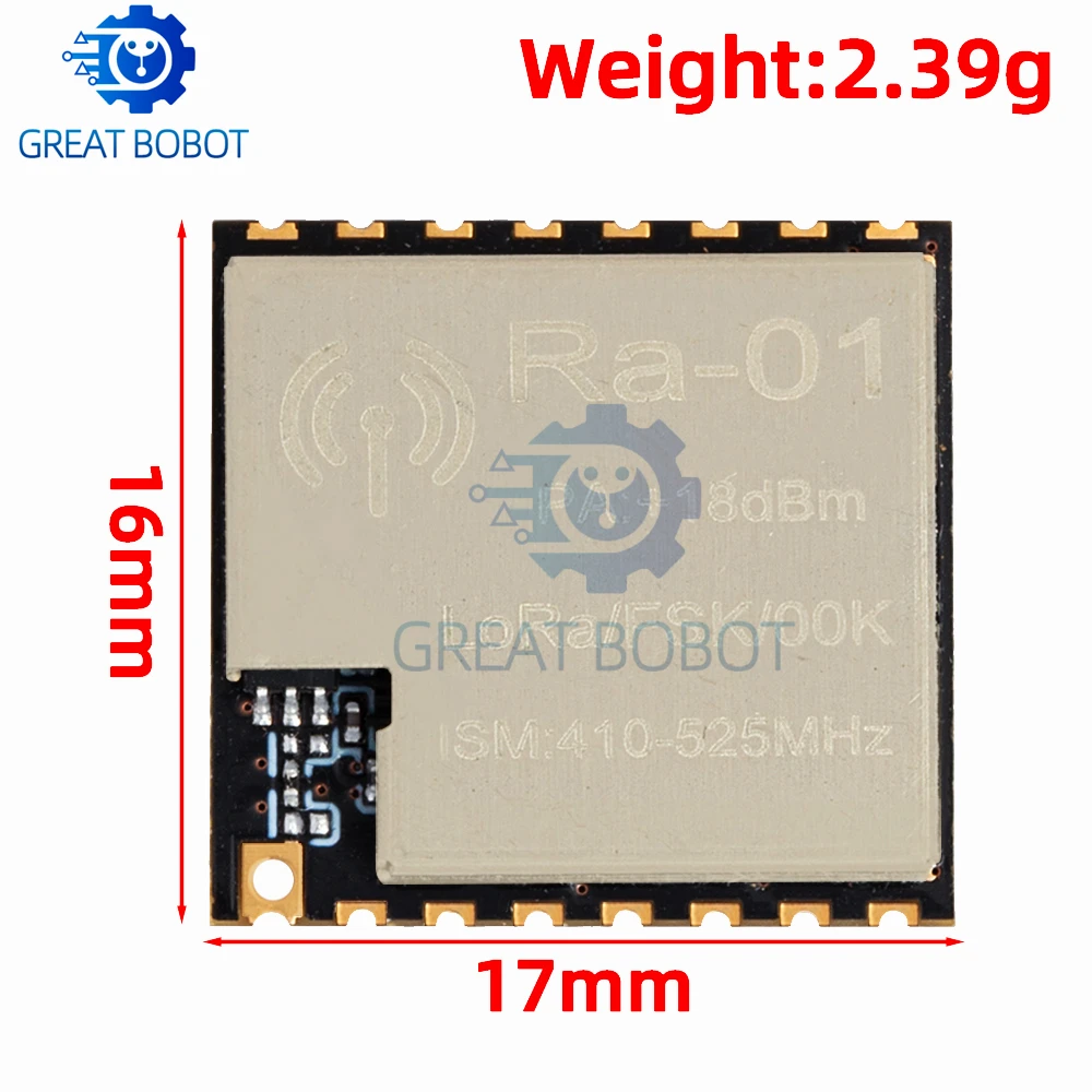RA-01 LoRa SX1278 433Mhz Módulo de transmisión de espectro extendido inalámbrico más distante 10KM para arduino - imagen 5