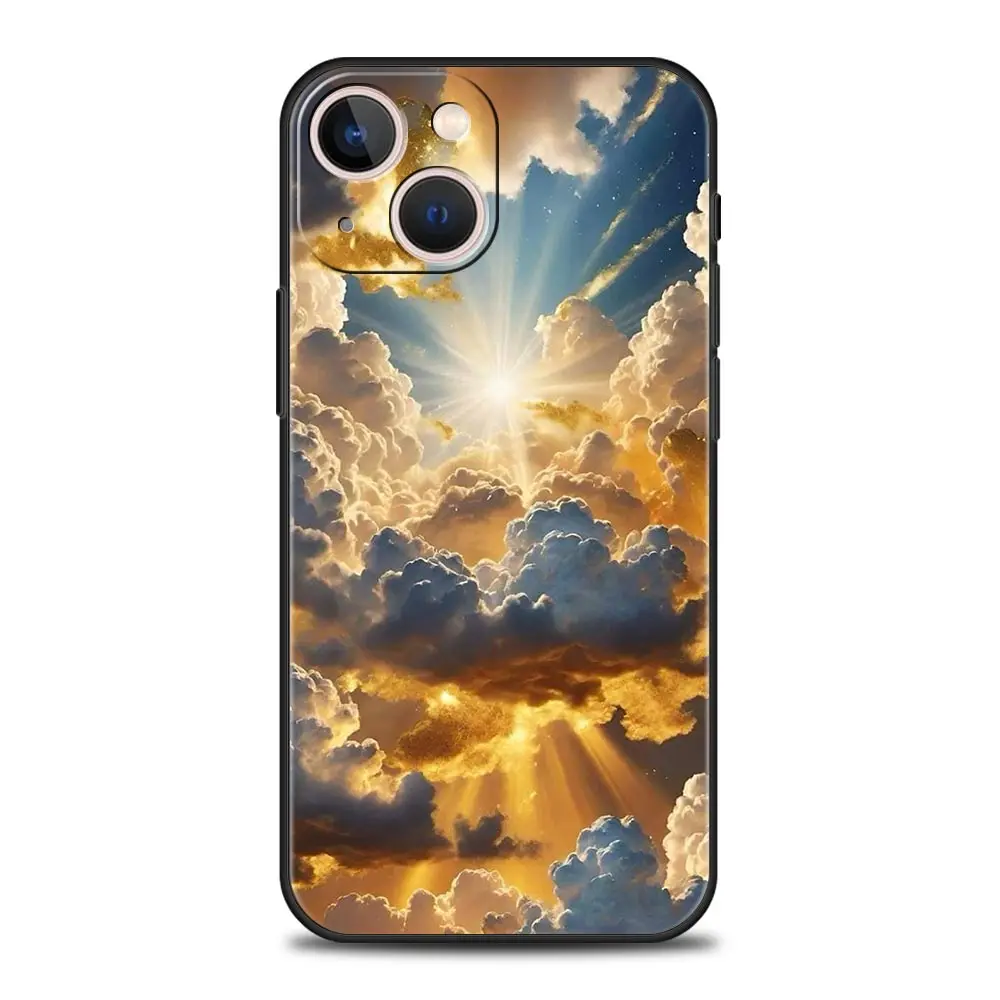 Funda de teléfono fe cristiana religiosa Jesús para iPhone 16 13 15 14 12 11 Pro MAX XR X SE XS 7 8 Plus funda suave de TPU - imagen 3