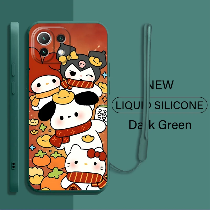 Funda blanda para Xiaomi Mi 10T 11T 12T Pro 11 12 Lite 13 lindo personaje Navidad - imagen 2