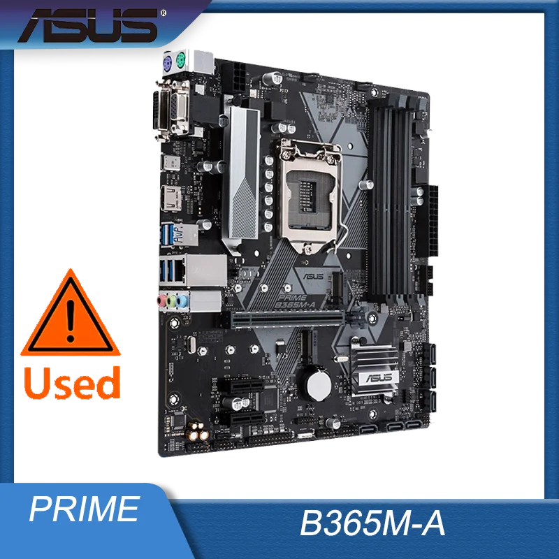 Asus PRIME B365M-A Original de escritorio Intel B365 B365M DDR4 64G placa base LGA 1151 i7/i5/i3 USB3.0 SATA3