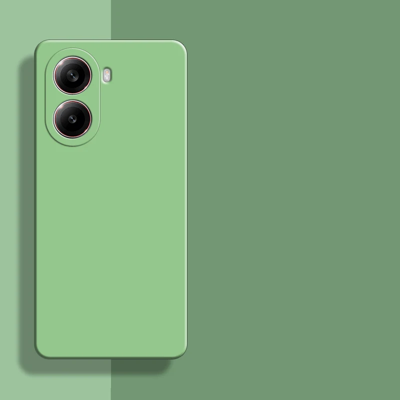 Para POCO X7 Pro 5G funda para Xiaomi POCO X7 Pro cubierta 6,67 pulgadas Original goma de silicona líquida parachoques a prueba de golpes para Poco X7 Pro - imagen 4