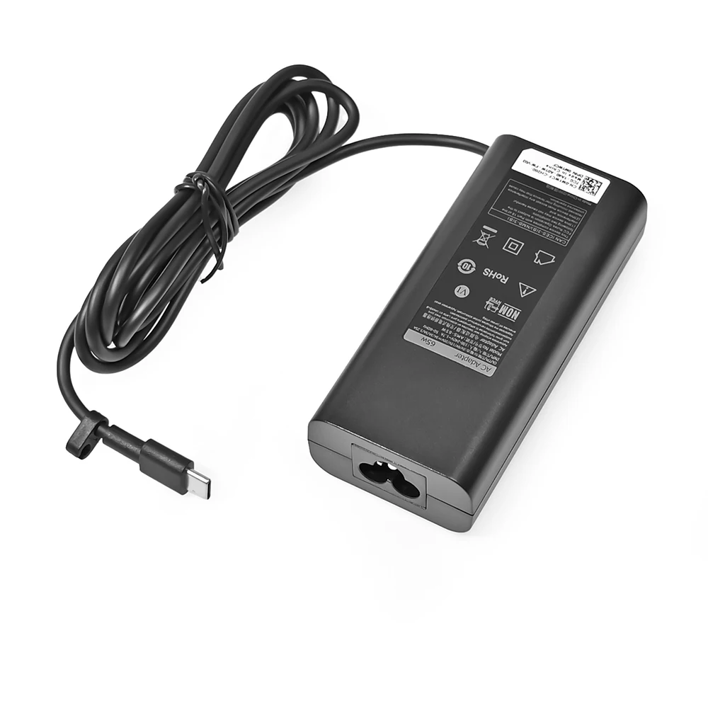 65W USB-C tipo C 20V 3.25A AC adaptador de corriente cargador de ordenador portátil para DELL XPS12 XPS13 9350 9250 9360 7370 HA65NM170 LA65NM170 - imagen 2