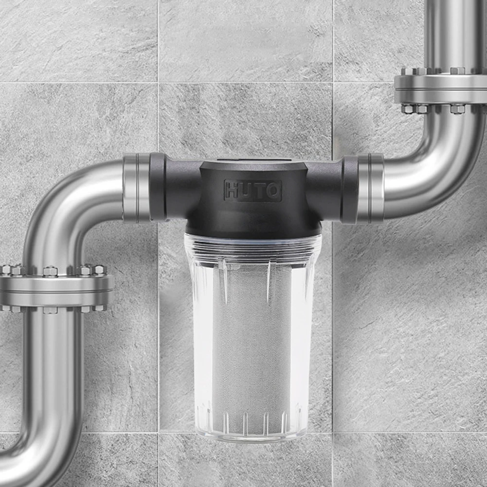 Filtro de sedimentos giratorio hacia abajo, sistema de prefiltración de filtro de agua de sedimentos giratorio para toda la casa de acero inoxidable para tanque de agua/torre - imagen 3