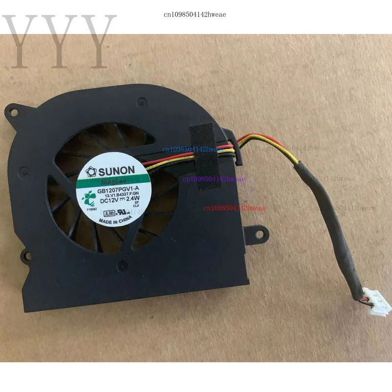 Para MSI AE2020 para Haier Q5 GB1207PGV1-A 13.V1.B4337.F.GN DC12V 2,4 W ventilador de CPU de 3 cables