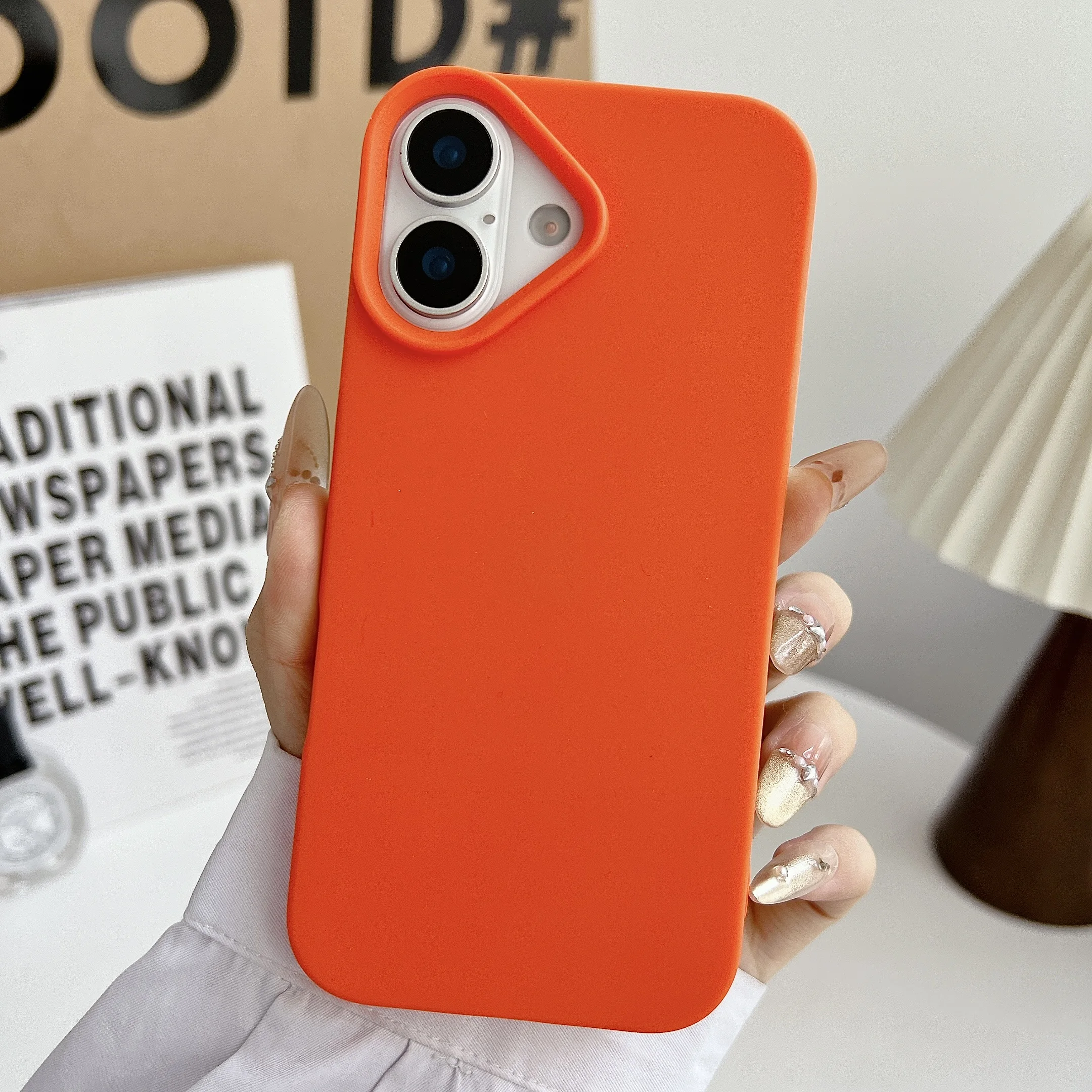 Funda mate para iPhone 17 Pro Max Air 16 Plus 15 14 13 12 11 X XS XR 17Pro iPhone17 iPhoneair 16Pro 15Pro accesorios de cubierta de teléfono - imagen 3