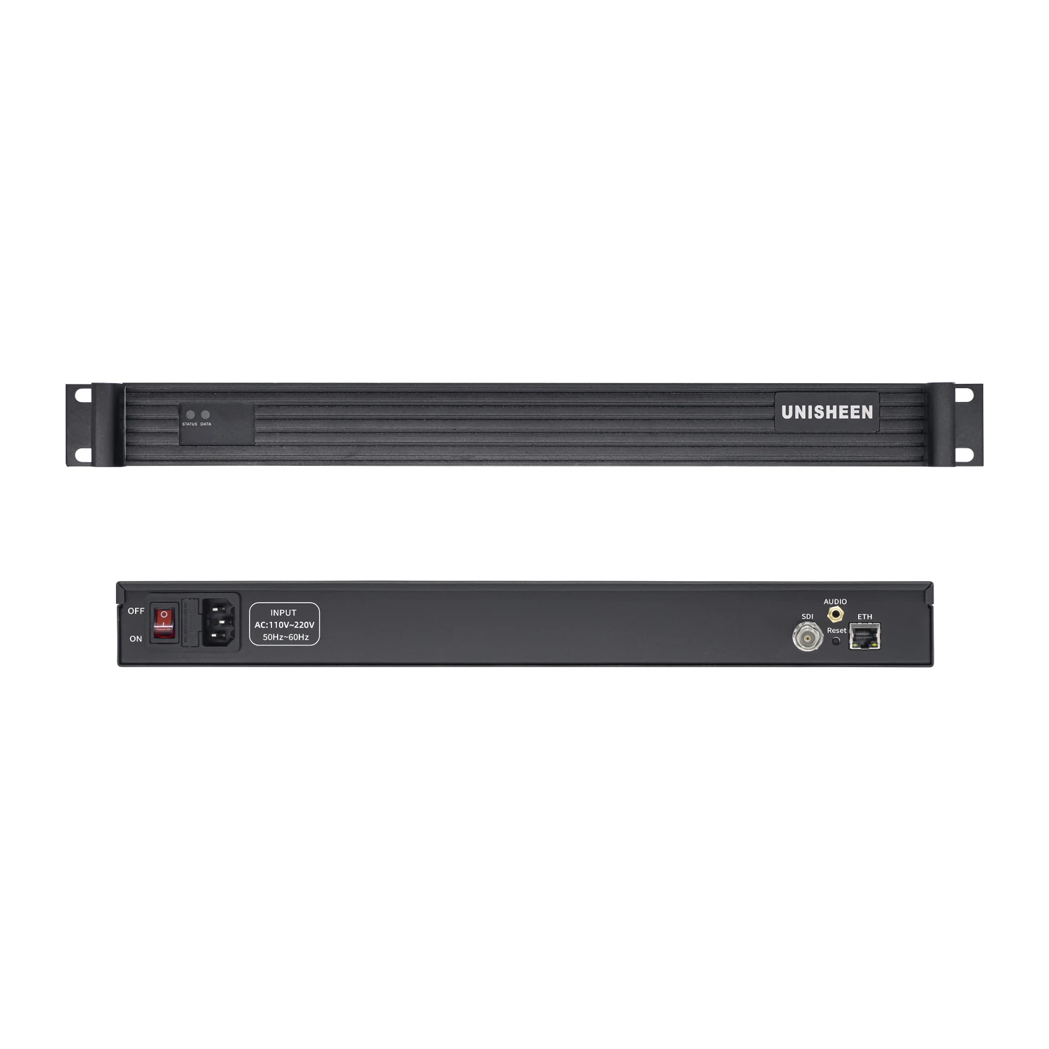 UNISHEEN 1U Rack SRT RTSP RTMP H.265 H.264 3G SDI Onvif IP Video Codificador IPTV Transmisión en vivo - imagen 4