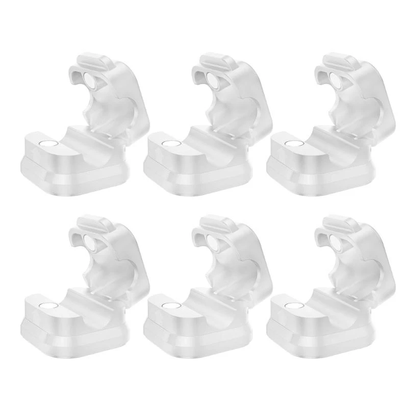 Cable cable magnético 12 piezas Cable escritorio organizadores alambre adhesivo para mesas noche para mesas - imagen 5