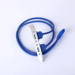 Adaptador USB 3.0 PCI – Bracket 20 pines hembra