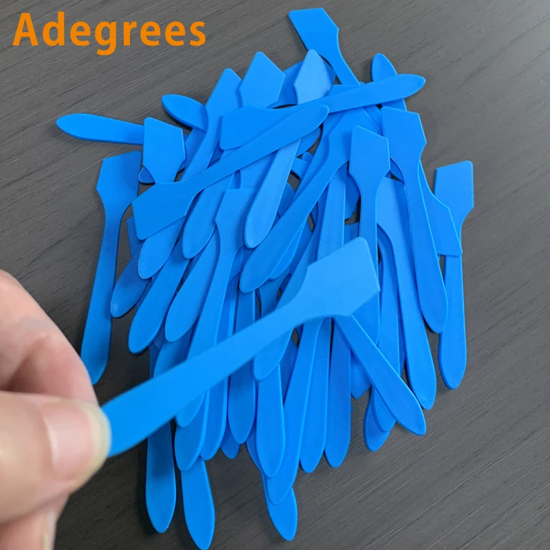 Cuchara raspadora para ordenador portátil, disipador térmico de CPU, herramienta raspadora de pasta de grasa térmica de refrigeración GPU, 5/10/20 piezas - imagen 2